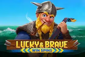 Lucky And Brave Win Spins pokie at Wolf Winner