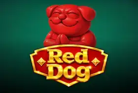 Red Dog pokie at Wolf Winner