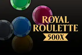 Royal Roulette x500 pokie at Wolf Winner