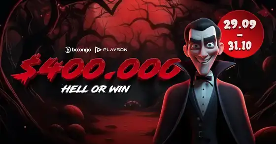 Booongo and Playson Hell or Win $400,000 promotion at Wolf Winner